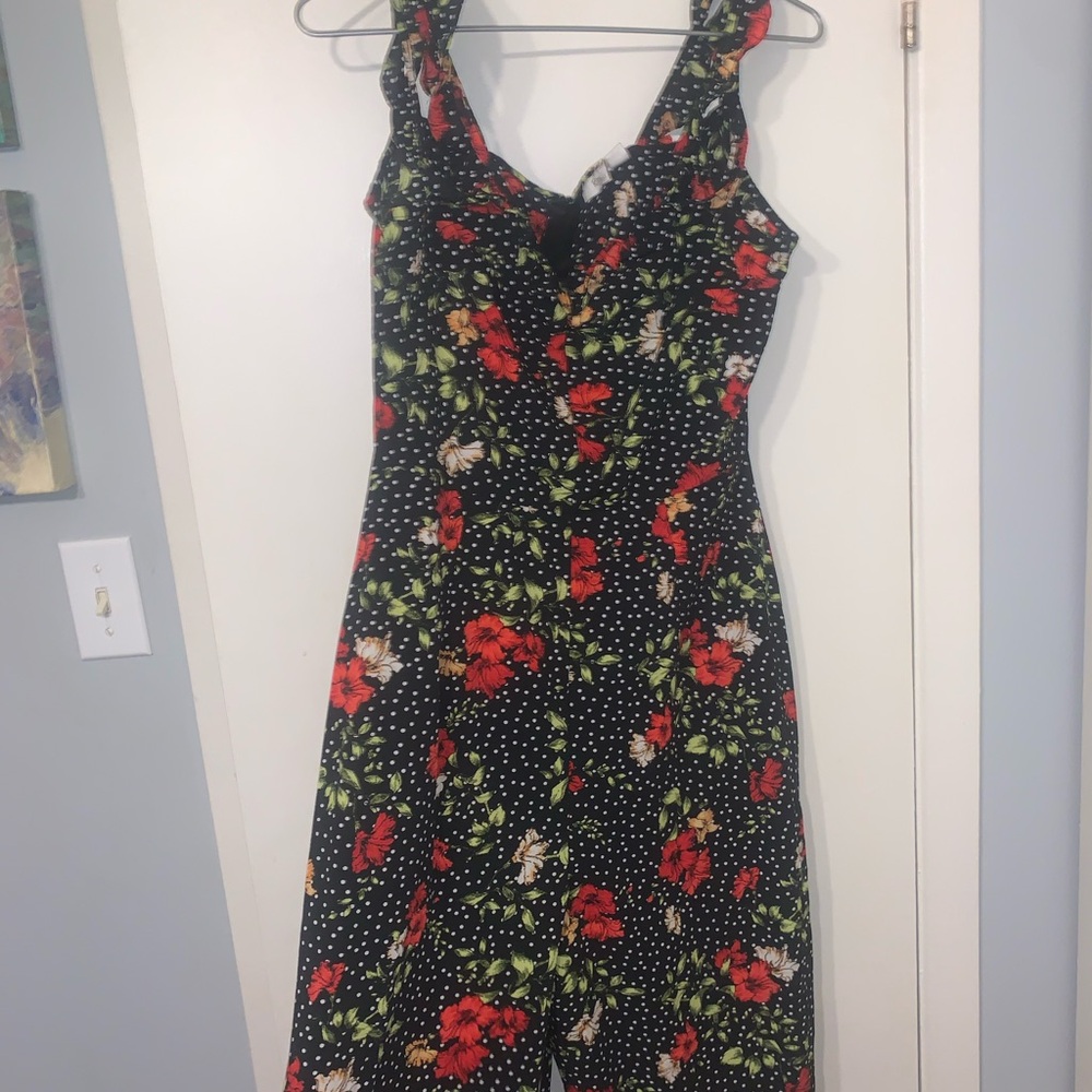 Ripe Red and Green Spaghetti Strap Sundress